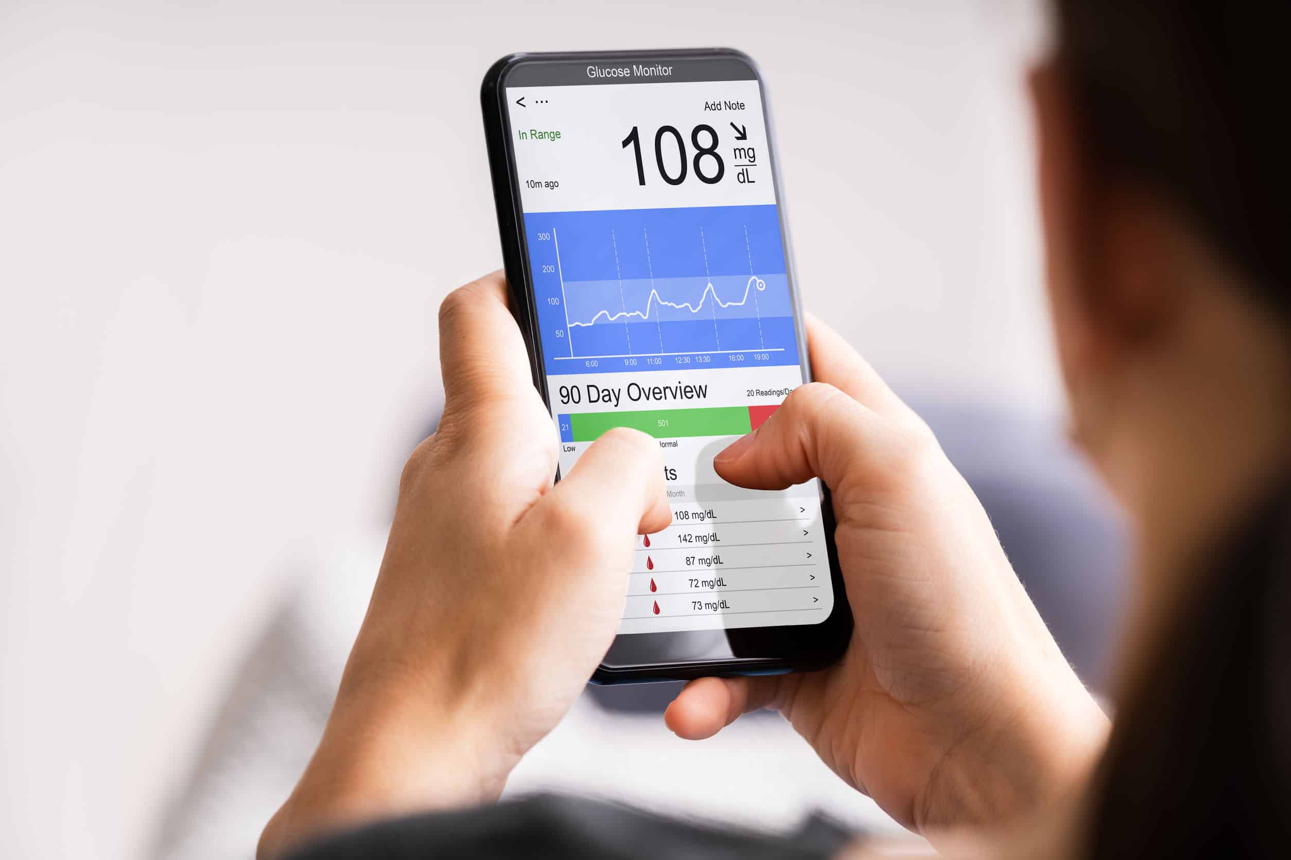 Comparison between Medtronic and Dexcom glucose monitors